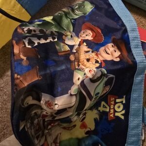 Disney Toy Story 4 Blue Multi-Character Kids Bag